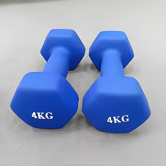 2 Haltères bleus de 4kg